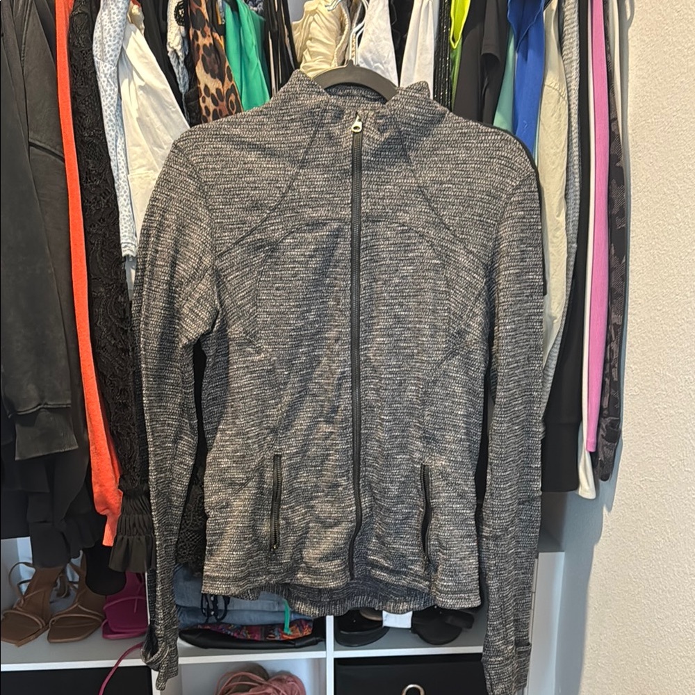 Lululemon gray Zip-Up Jacket